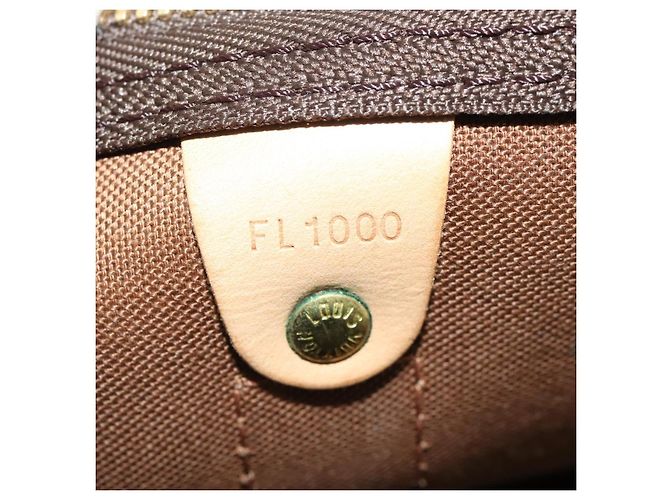 LOUIS VUITTON Monogram Keepall 60 Boston Bag M41422 LV Auth 188333SAV Monogramma - vista 12