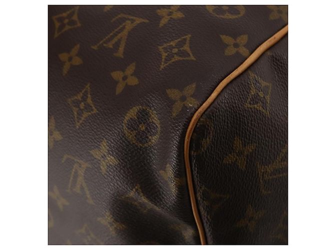 LOUIS VUITTON Monogram Keepall 60 Boston Bag M41422 LV Auth 188333SAV Monogramma - vista 16