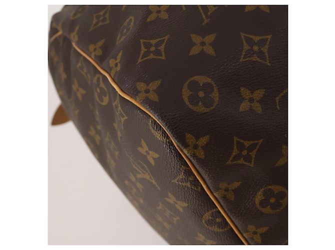 LOUIS VUITTON Monogram Keepall 60 Boston Bag M41422 LV Auth 188333SAV Monogramma - vista 17