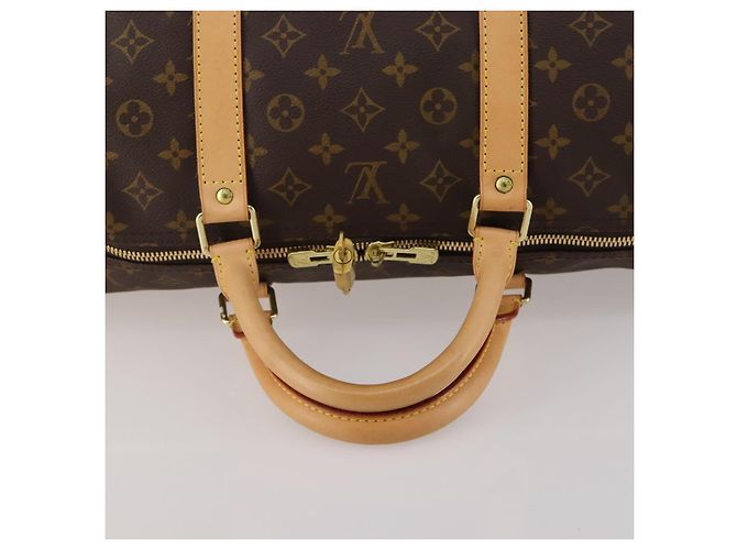 LOUIS VUITTON Monogram Keepall 60 Boston Bag M41422 LV Auth 188333SAV Monogramma - vista 7