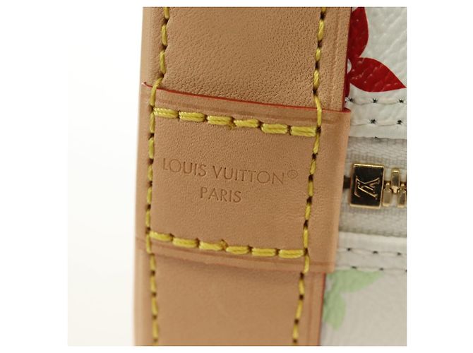 LOUIS VUITTON Monogram LV x TM Alma BB Hand Bag 2way White M13078 Auth 188884SM Bianco Monogramma - vista 20