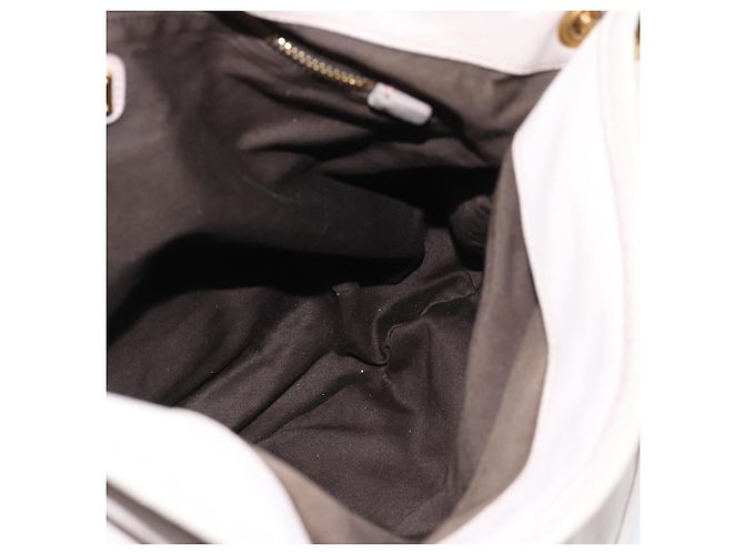 Borsa a Spalla Miu Miu Matelassé in Pelle 2way Rosa Oro Auth bs35641 D'oro - vista 26