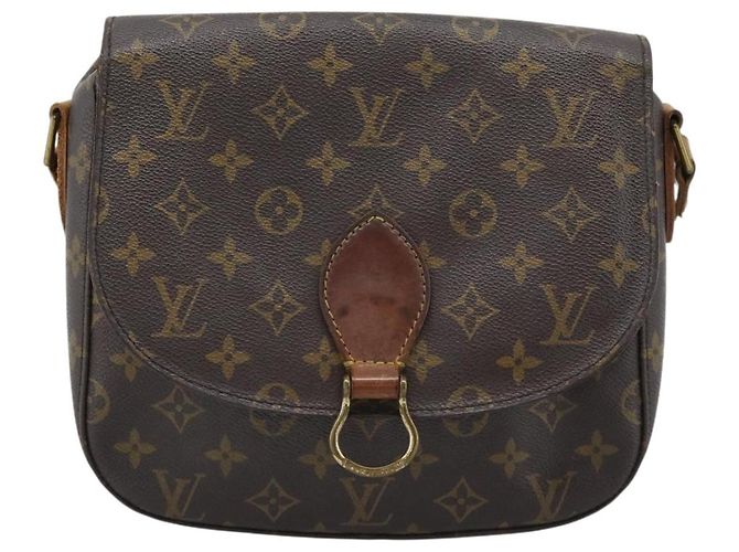 LOUIS VUITTON Monogram Saint Cloud GM Shoulder Bag M51242 LV Auth 188260 - view 13