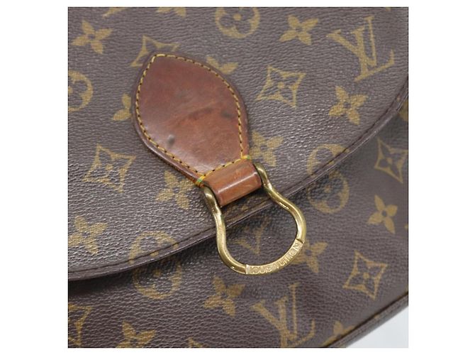 LOUIS VUITTON Monogram Saint Cloud GM Shoulder Bag M51242 LV Auth 188260 - view 18