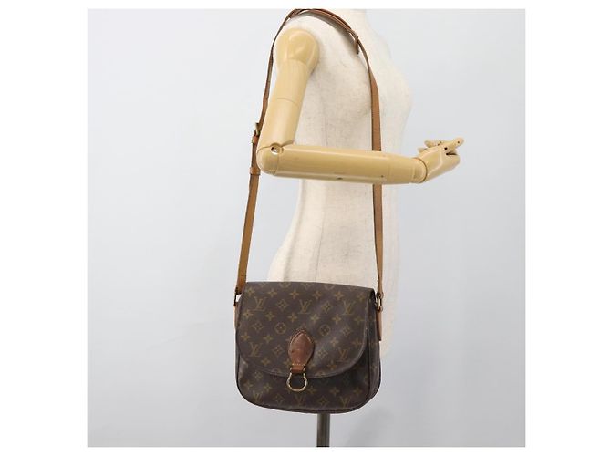 LOUIS VUITTON Monogram Saint Cloud GM Shoulder Bag M51242 LV Auth 188260 - view 26