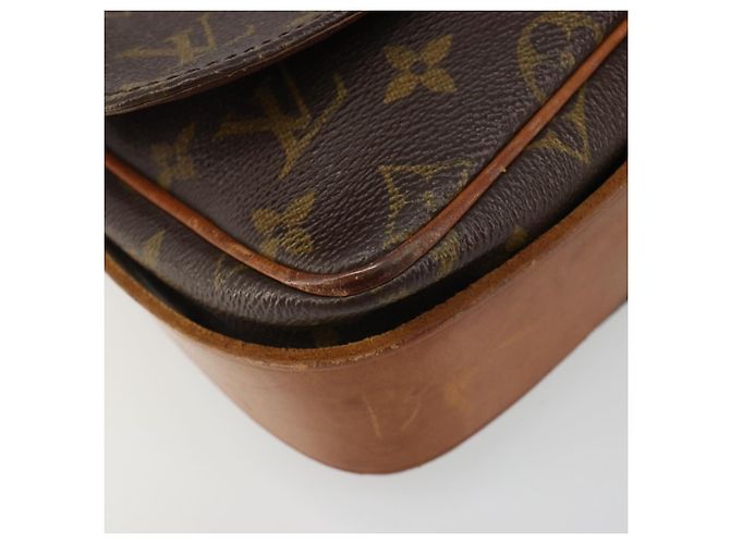 LOUIS VUITTON Borsa a Spalla Monogram Cartouchiere MM M51253 LV Auth BA13507 Monogramma - vista 14