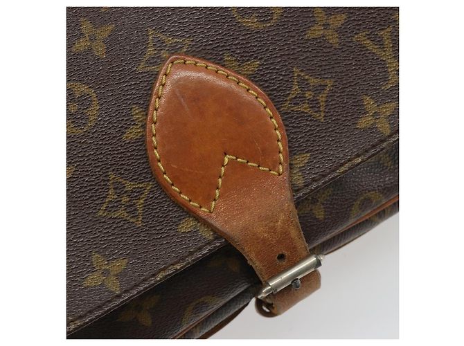 LOUIS VUITTON Borsa a Spalla Monogram Cartouchiere MM M51253 LV Auth BA13507 Monogramma - vista 17