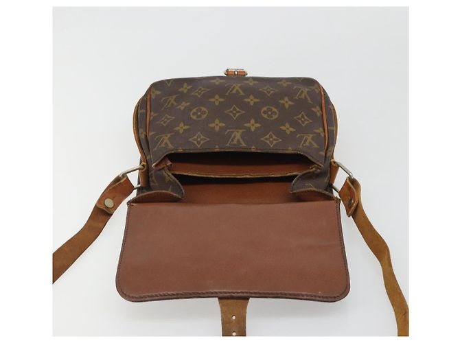 LOUIS VUITTON Borsa a Spalla Monogram Cartouchiere MM M51253 LV Auth BA13507 Monogramma - vista 19