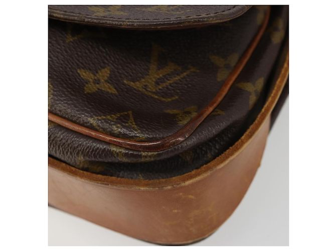 LOUIS VUITTON Borsa a Spalla Monogram Cartouchiere MM M51253 LV Auth BA13507 Monogramma - vista 9