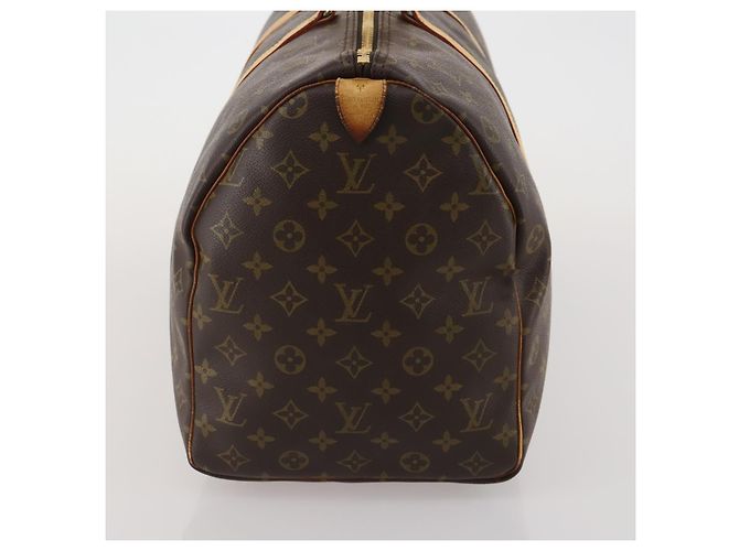 LOUIS VUITTON Borsa Boston Monogram Keepall 45 M41428 LV Auth 187449A Monogramma - vista 4