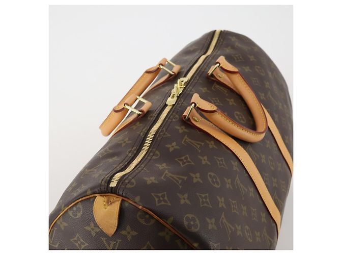 LOUIS VUITTON Borsa Boston Monogram Keepall 45 M41428 LV Auth 187449A Monogramma - vista 6