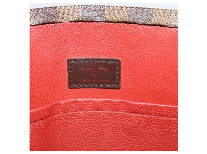 LOUIS VUITTON Damier Ebene Sac Plat Hand Bag N51140 LV Auth 187439 - vista 19