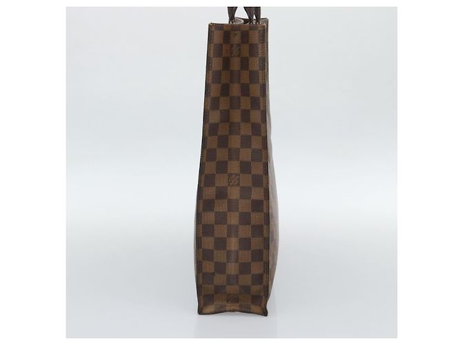 LOUIS VUITTON Damier Ebene Sac Plat Hand Bag N51140 LV Auth 187439 - vista 4