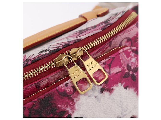 LOUIS VUITTON Monogram Surfing Rush Bum Bag Pink M24987 LV Auth 184413SM Rosa Monogramma - vista 20