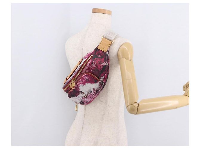 LOUIS VUITTON Monogram Surfing Rush Bum Bag Pink M24987 LV Auth 184413SM Rosa Monogramma - vista 26