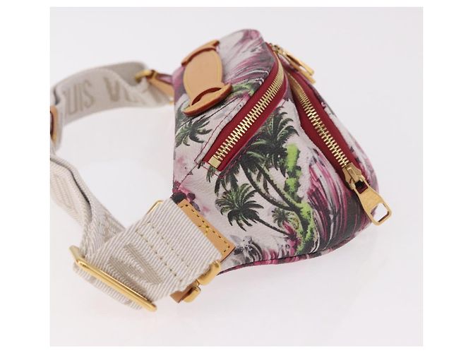 LOUIS VUITTON Monogram Surfing Rush Bum Bag Pink M24987 LV Auth 184413SM Rosa Monogramma - vista 4