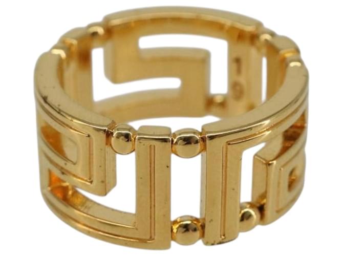 VERSACE Ring Metall Gold Tone Auth BA13630V - Ansicht 3