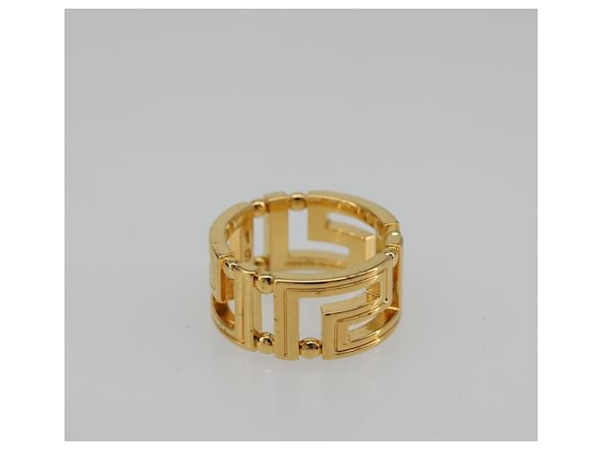 VERSACE Ring Metall Gold Tone Auth BA13630V - Ansicht 4