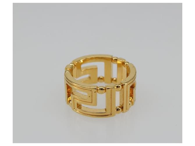 VERSACE Ring Metall Gold Tone Auth BA13630V - Ansicht 5