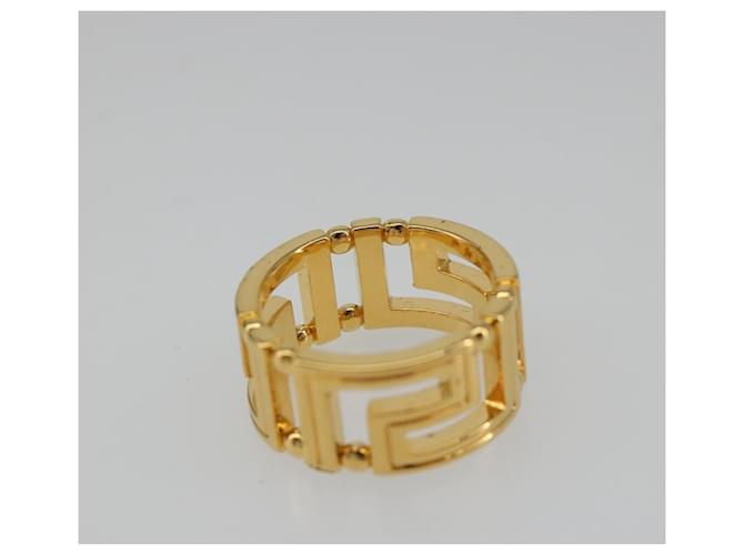 VERSACE Ring Metall Gold Tone Auth BA13630V - Ansicht 9