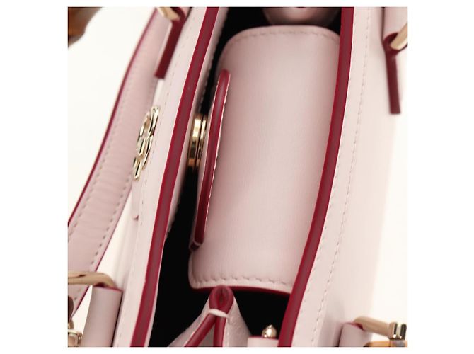 Borsa a Mano GUCCI Bamboo in Pelle 3way Oro Rosa 841488 Auth 185846SM D'oro - vista 22