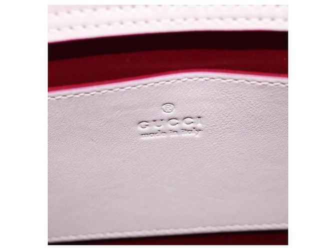Borsa a Mano GUCCI Bamboo in Pelle 3way Oro Rosa 841488 Auth 185846SM D'oro - vista 23