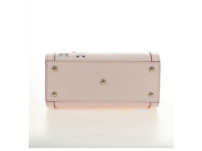 Borsa a Mano GUCCI Bamboo in Pelle 3way Oro Rosa 841488 Auth 185846SM D'oro - vista 5
