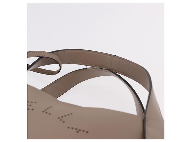 Autre Marque Borsa Stella MacCartney in Pelle 2way Beige Oro 513860 Auth 188263A D'oro - vista 14