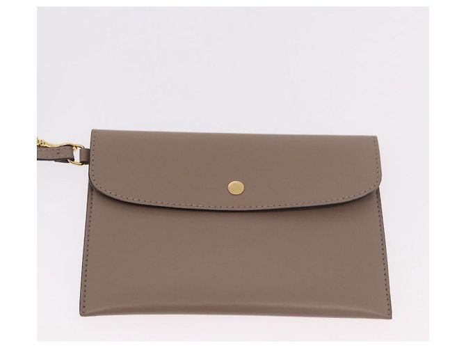 Autre Marque Borsa Stella MacCartney in Pelle 2way Beige Oro 513860 Auth 188263A D'oro - vista 22