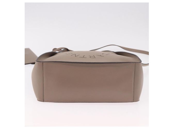 Autre Marque Borsa Stella MacCartney in Pelle 2way Beige Oro 513860 Auth 188263A D'oro - vista 5