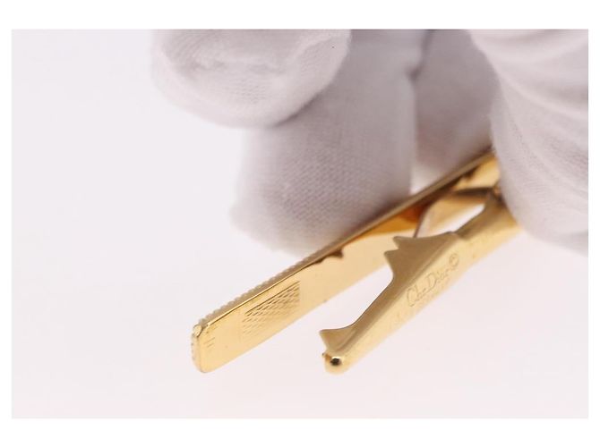 Collana Christian Dior metallo 4 Set Gold Tone Auth BA13645 - vista 21