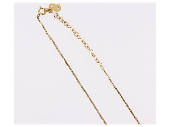 Collana Christian Dior metallo 4 Set Gold Tone Auth BA13645 - vista 6