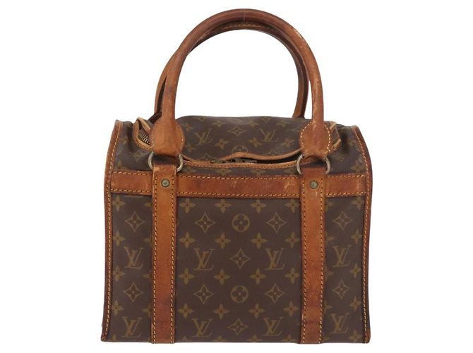 LOUIS VUITTON Monogram Sac Chasseur 30 Boston Bag LV Auth 188014 Monogramma - vista 13