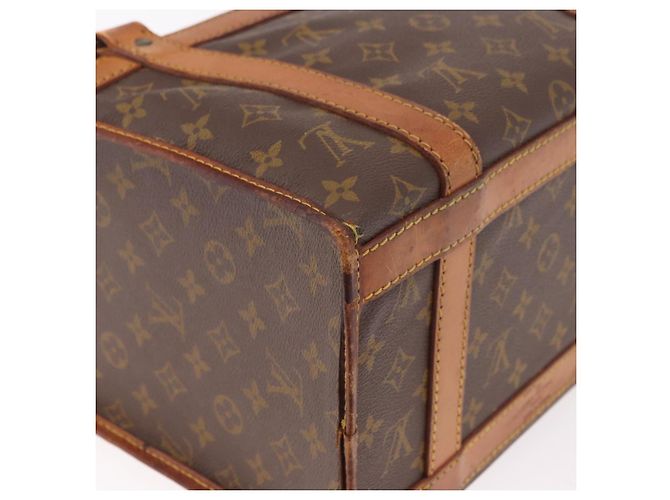 LOUIS VUITTON Monogram Sac Chasseur 30 Boston Bag LV Auth 188014 Monogramma - vista 16