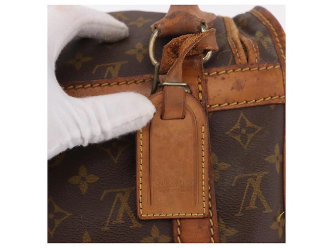 LOUIS VUITTON Monogram Sac Chasseur 30 Boston Bag LV Auth 188014 Monogramma - vista 18