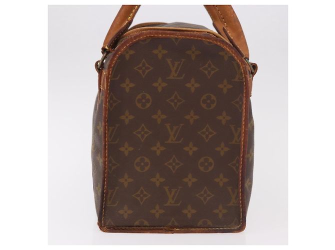 LOUIS VUITTON Monogram Sac Chasseur 30 Boston Bag LV Auth 188014 Monogramma - vista 3