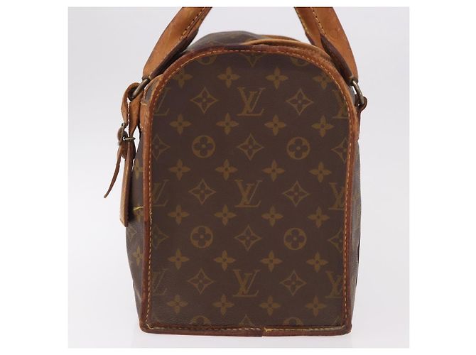 LOUIS VUITTON Monogram Sac Chasseur 30 Boston Bag LV Auth 188014 Monogramma - vista 4
