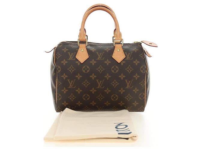 LOUIS VUITTON Borsa Monogram Speedy 25 M41528 LV Auth yk20534SAM Monogramma - vista 12