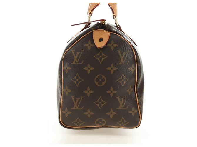 LOUIS VUITTON Borsa Monogram Speedy 25 M41528 LV Auth yk20534SAM Monogramma - vista 3