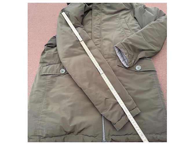 Herno Reversible Hooded Down Jacket Grey Dark green - view 10
