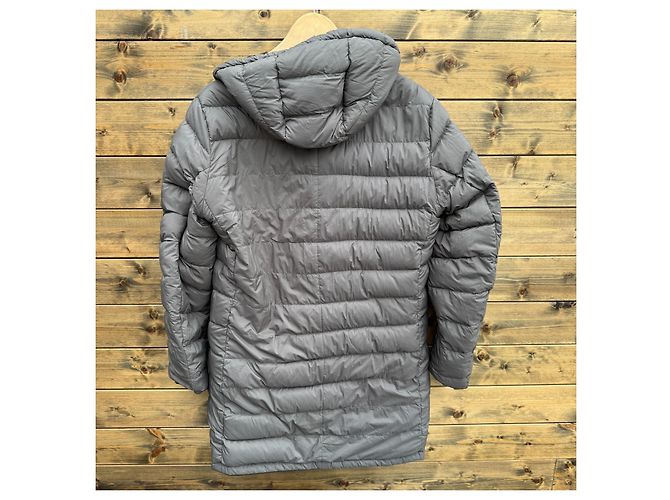 Herno Reversible Hooded Down Jacket Grey Dark green - view 4