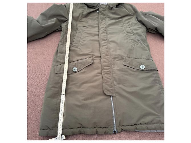 Herno Reversible Hooded Down Jacket Grey Dark green - view 9