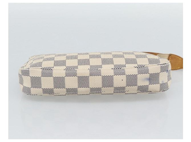 LOUIS VUITTON Damier Azur Pochette Accessoires Pouch N51986 LV Auth 188944 - vista 5