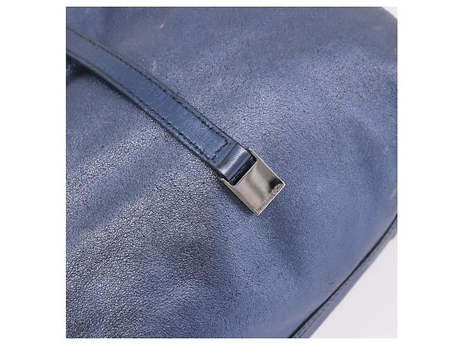 Autre Marque Borsa Reversibile TIFFANY&Co. in Pelle Scamosciata Blu Autentica 189384 - vista 10