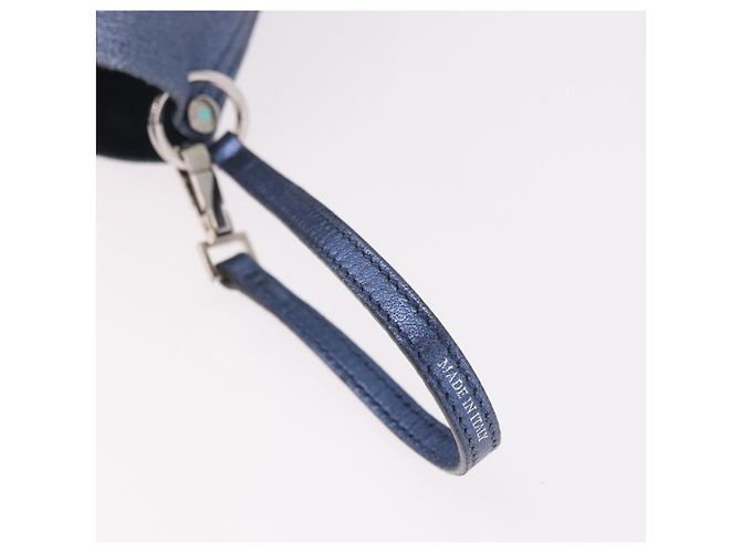 Autre Marque Borsa Reversibile TIFFANY&Co. in Pelle Scamosciata Blu Autentica 189384 - vista 11