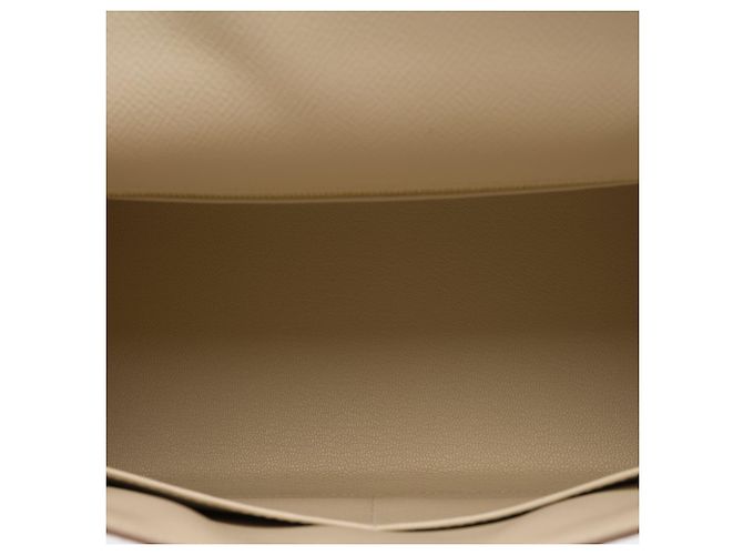 Hermès Borsa HERMES Kelly 28 in Pelle Bianca - 103686 Bianco - vista 9