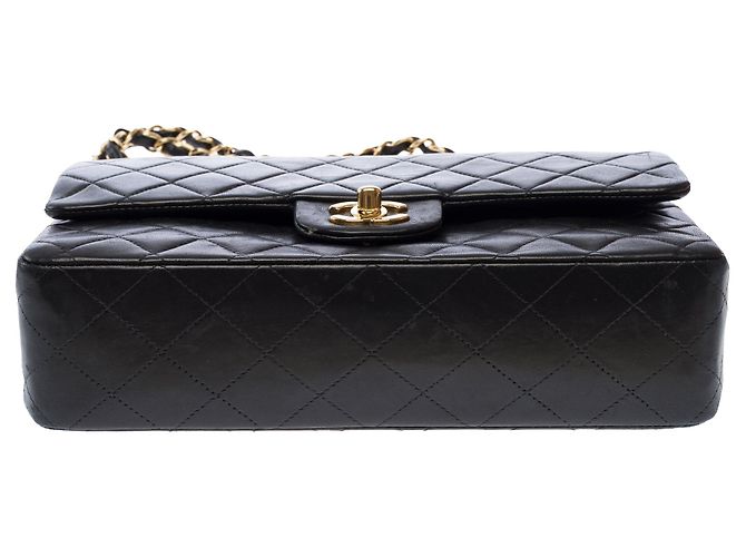 Borsa CHANEL Timeless/Classique in Pelle Nera - 103680 Nero - vista 11
