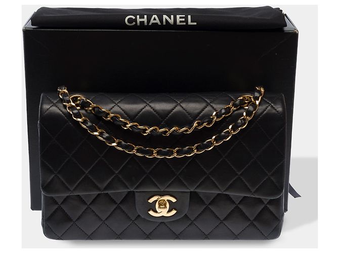 Borsa CHANEL Timeless/Classique in Pelle Nera - 103680 Nero - vista 2