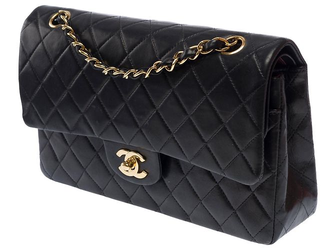 Borsa CHANEL Timeless/Classique in Pelle Nera - 103680 Nero - vista 5