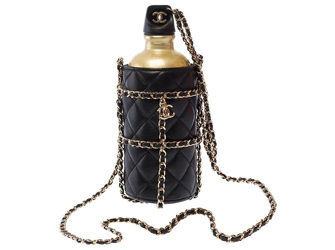 Borsa CHANEL in Pelle Nera - 103668 Nero - vista 13